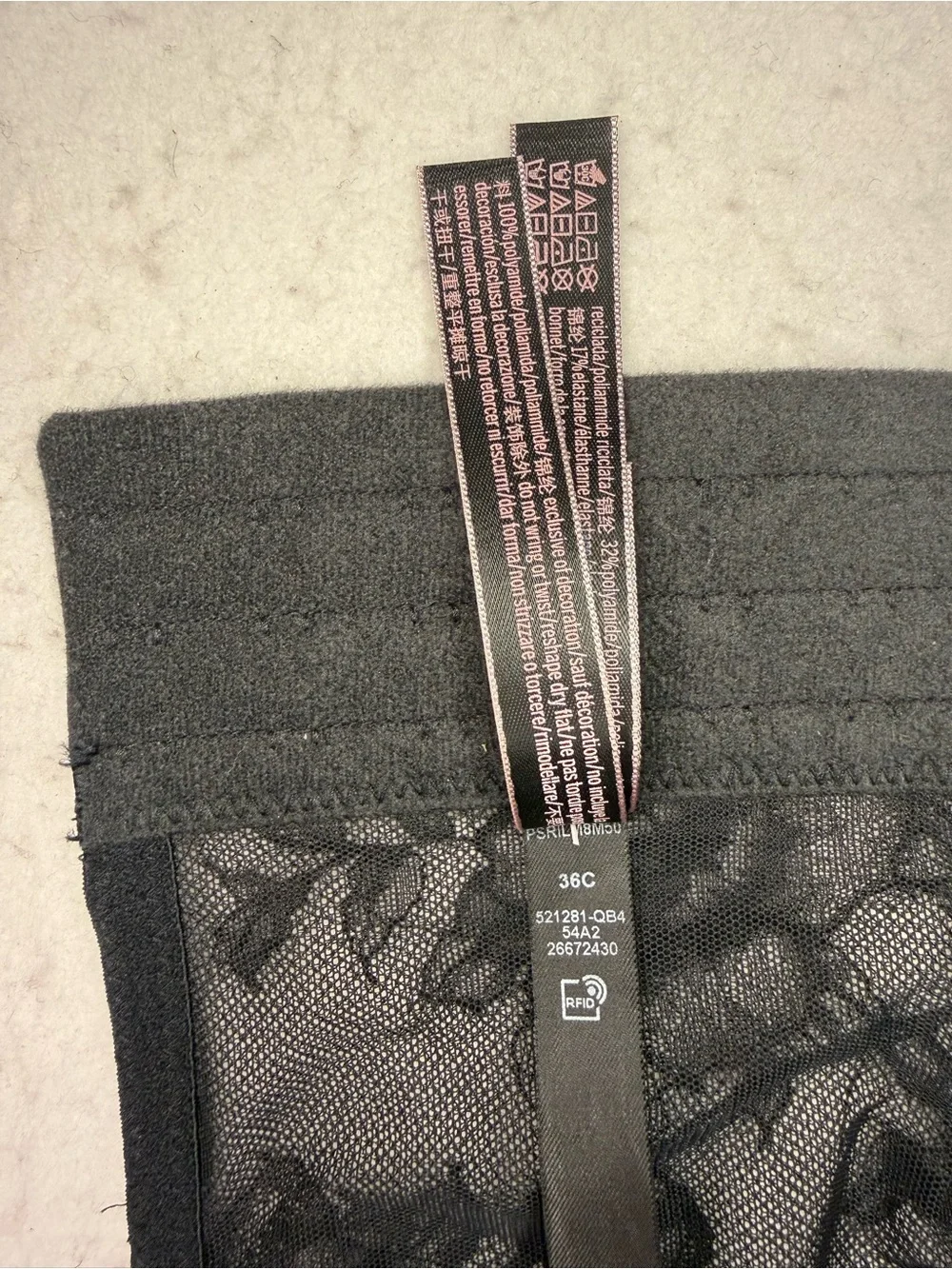 Victoria Secret Womens Very Sexy Push Up Corset 36C Faux Leather Y2K Rave Grunge